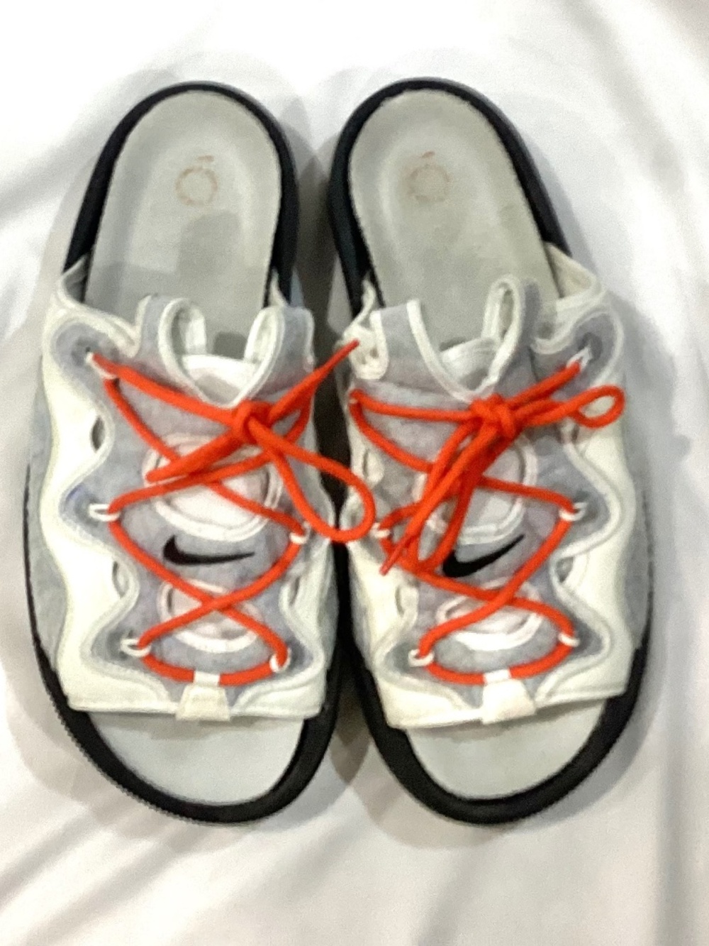 Nike Offline 2.0 Mule "Summit White Team Orange" – Size 13 (Lightly Worn)